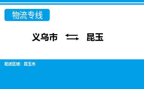 義烏市到昆玉物流專(zhuān)線(xiàn)-義烏市至昆玉貨運(yùn)公司
